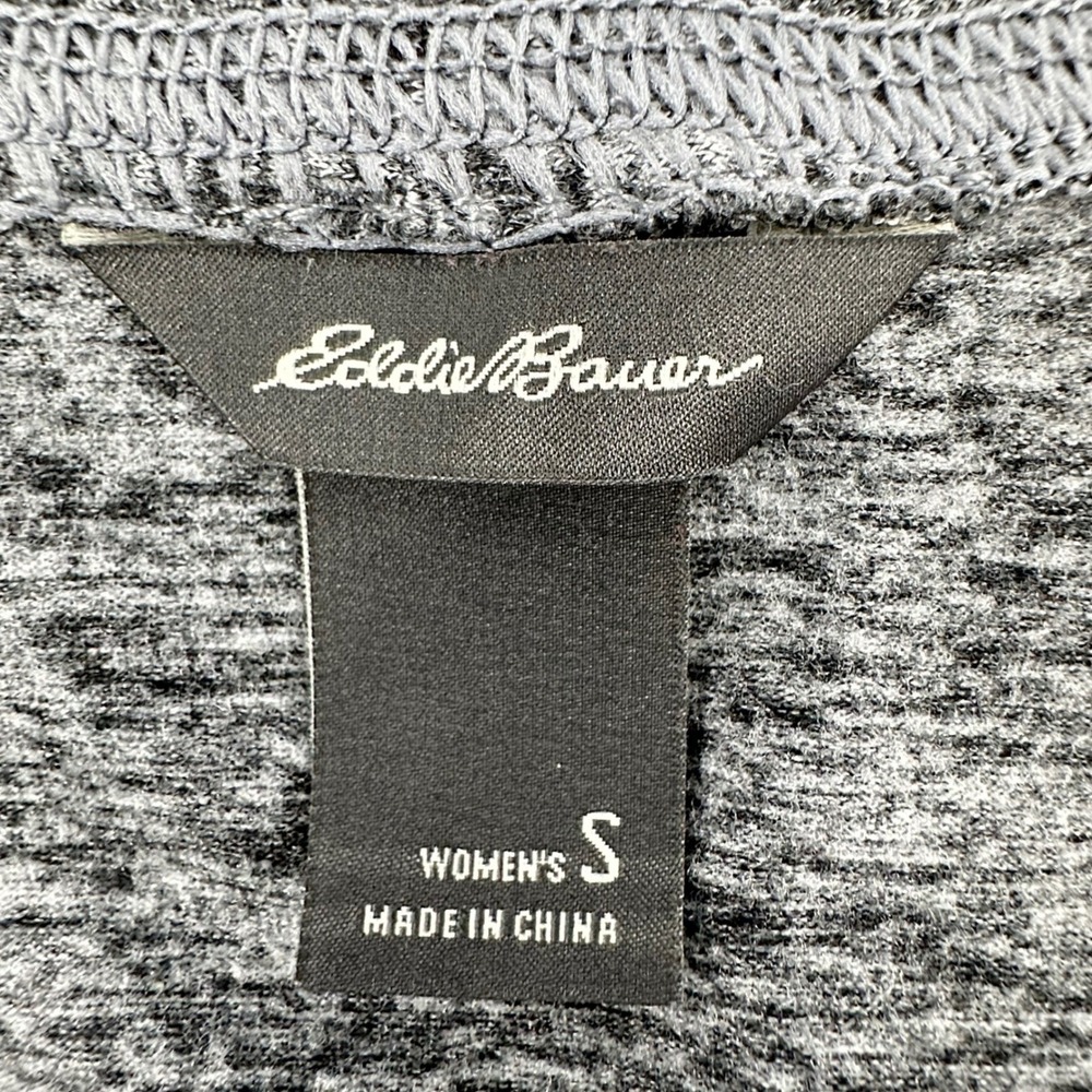 Eddie Bauer Open Front Longline Cardigan Women S Gray Athleisure Layering Tech - Picture 3 of 9